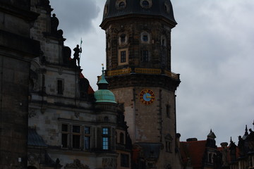 Obraz premium Dresden, Germany. Old town view. Cityscape.