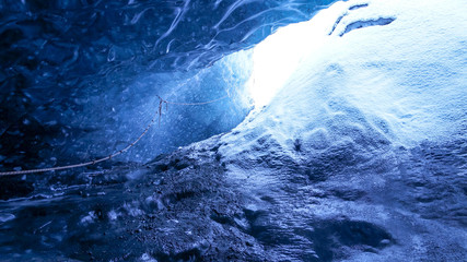 Ice cave in Iceland