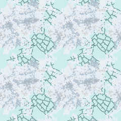 Light blue winter camouflage with stains and cracks. Can be used as army camo, camouflage clothing, backdrop for the site, printing on various surfaces