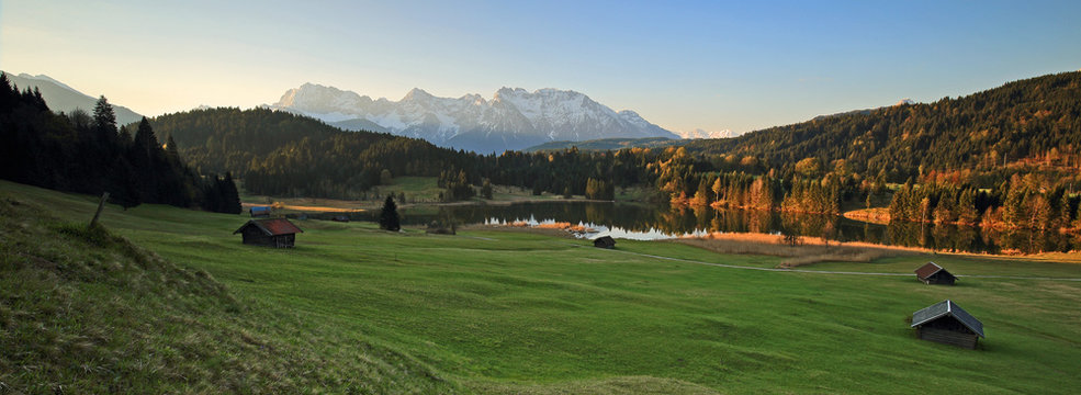~~ Morgensonne am Geroldsee ~~