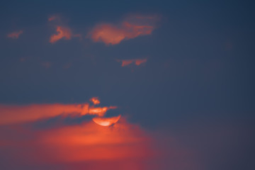 Beautiful Sunshine and Sunset Reflected