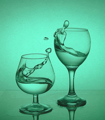 glass of wine