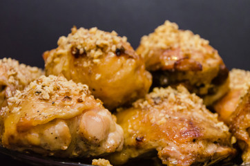 Prosciutto Wrapped Chicken.