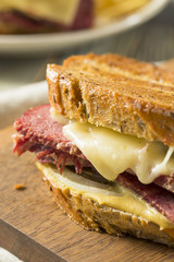 Savory Homemade Corned Beef Reuben Sandwich