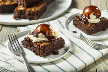 Double Dark Chocolate Brownies