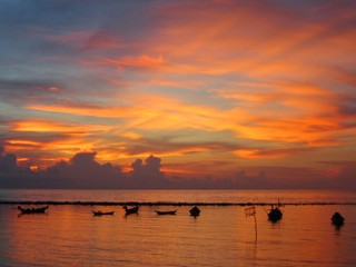 Sonnenuntergang  Koh Phangan - Thailand 2