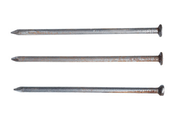 nail isolated on white