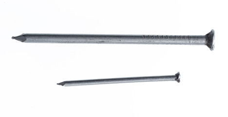 nail isolated on white