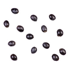 Olives black isolation