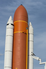Fusée de la navette spatiale, base de lancement, Cape Canaveral, Nasa, Kennedy Space Center,...