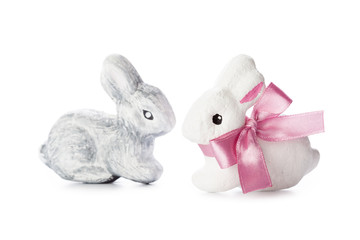 rabbit isolated on white