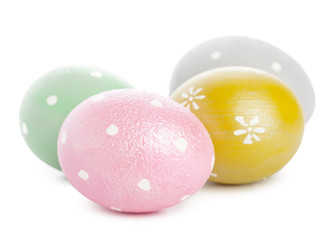 easter background. isolated on white