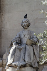 Detail of the place of Spain