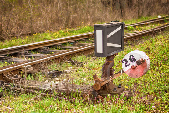 Traffic sign for trains