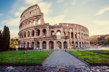 Naklejka na ściany i meble Colosseum of Rome