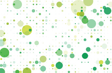Dotted background with circles, dots, point different size, scale. Halftone pattern