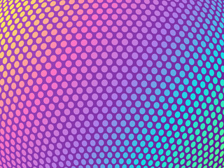 Abstract dots background. Led light digital texture. Vector illustration