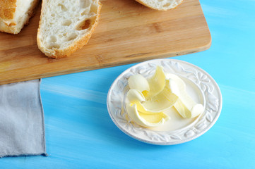 bread and butter - sliced ciabatta