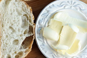 bread and butter - sliced ciabatta
