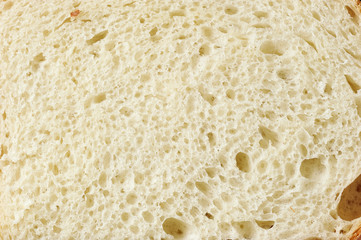 slice of white bread - fluffy bread