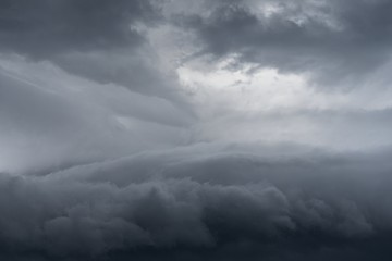 Stormclouds gathering on the sky