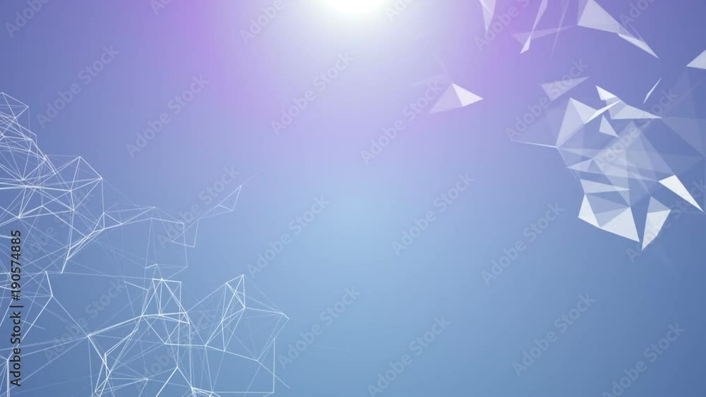 Poster purple glow at the top of the screen .interaction of two figures in different parts of the screen. p