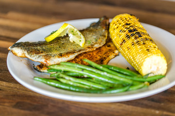 grilled rainbow trout