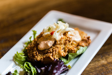 fried green tomatoes appetizer