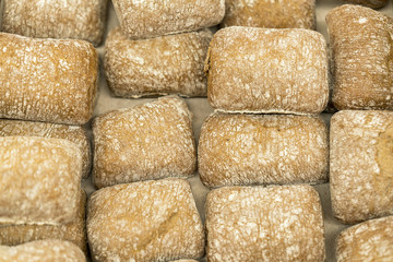 Rye buns with sunflower seeds