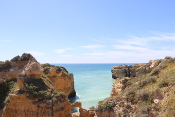 Felsformation in Portugal