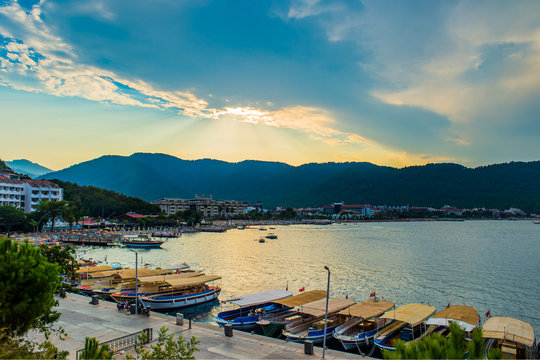 Icmeler Beach: Popular beach destination in Marmaris, Turkey