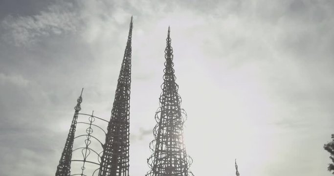 Watts Towers - Across The Towers Close