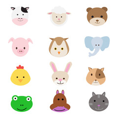 Vector set of animals