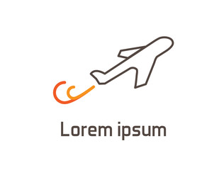 Air plane logo
