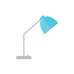 desk lamp icon- vector illustration