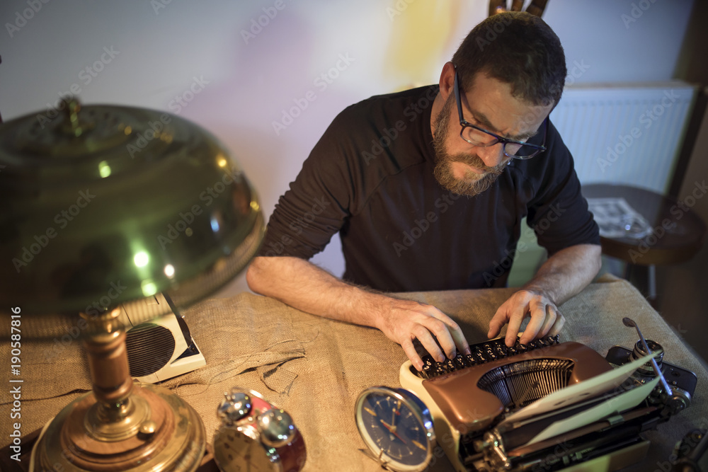 Fototapete author working with typescript