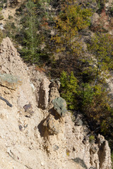 Amazing Autumn Landscape of Rock Formation Devil's town in Radan Mountain, Serbia