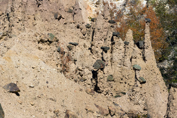 Amazing Autumn Landscape of Rock Formation Devil's town in Radan Mountain, Serbia