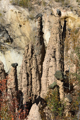 Amazing Autumn Landscape of Rock Formation Devil's town in Radan Mountain, Serbia