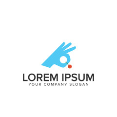 hand Pick fruit logo