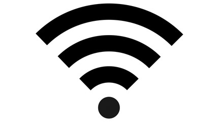 wifi symbol logo black