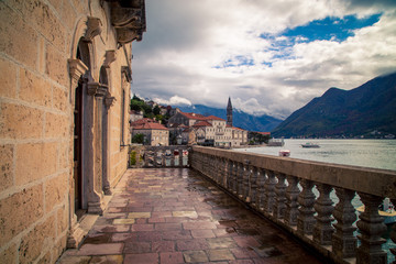 balcony in perast montenegro
