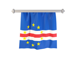 Pennant with flag of cape verde