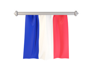 Pennant with flag of france