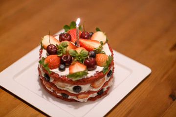The Delicious fruit cake