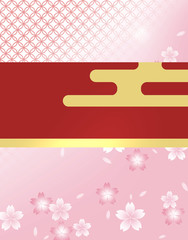 桜　和柄　さくら　和風　サクラ　和　和の背景