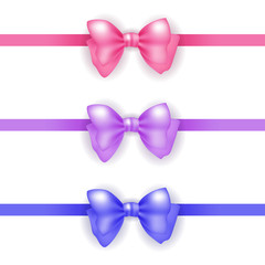 Holiday ribbon and bow set