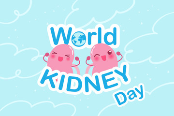 world kidney day concept