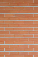 Obraz premium Orange brick wall