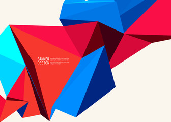 Vector Color Triangle Design Templates Brochures